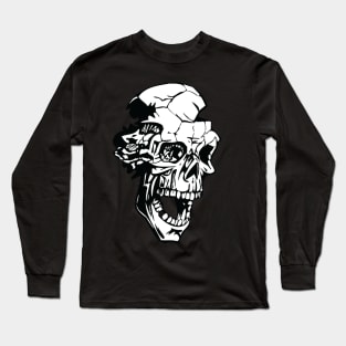 Broken skull Long Sleeve T-Shirt